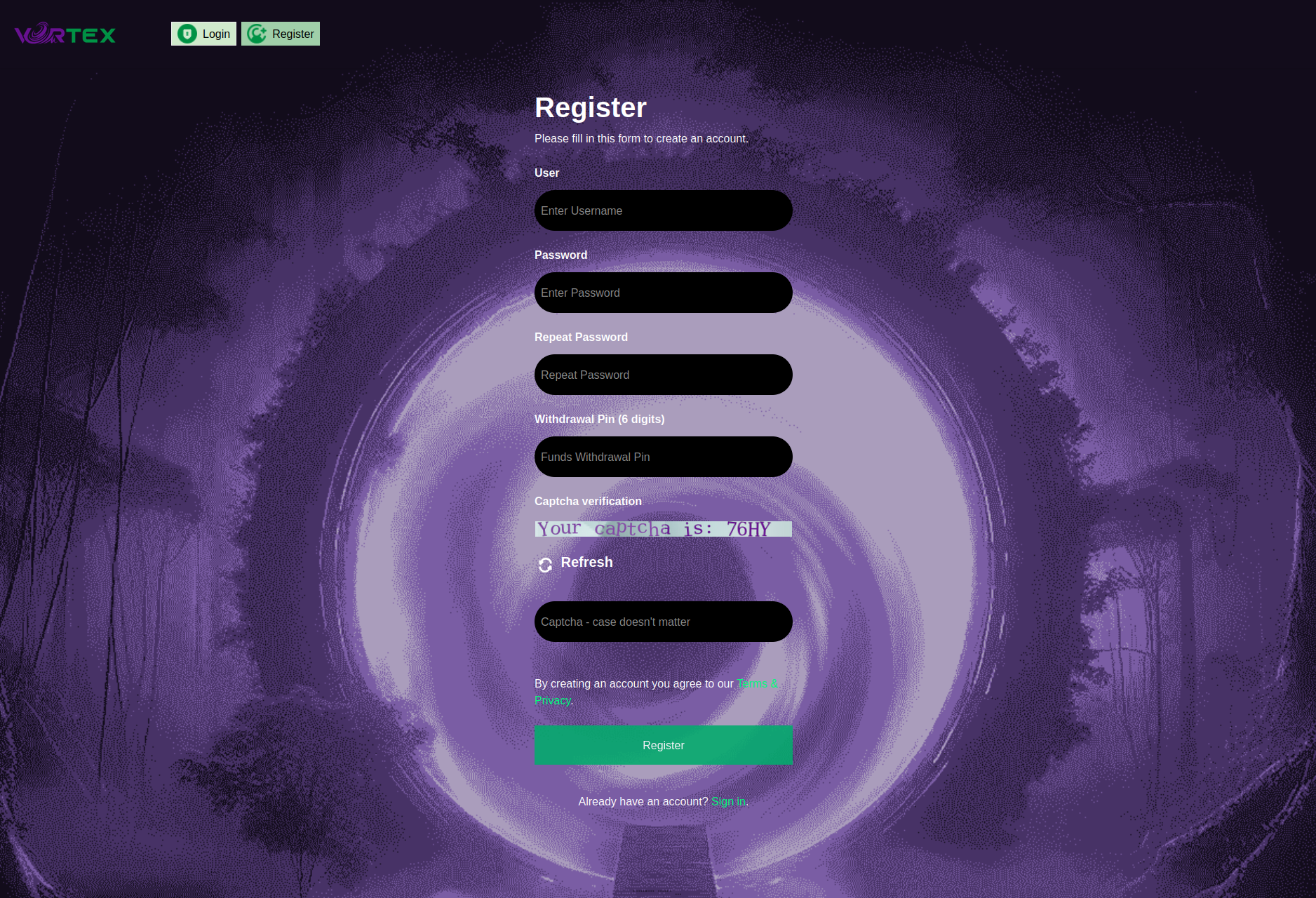 Registration